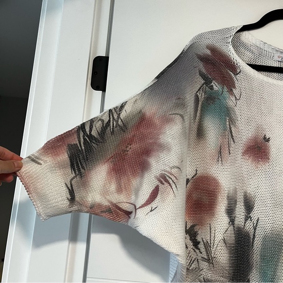 Luisa Ricci | Floral Knit Sweater - Picture 2 of 16